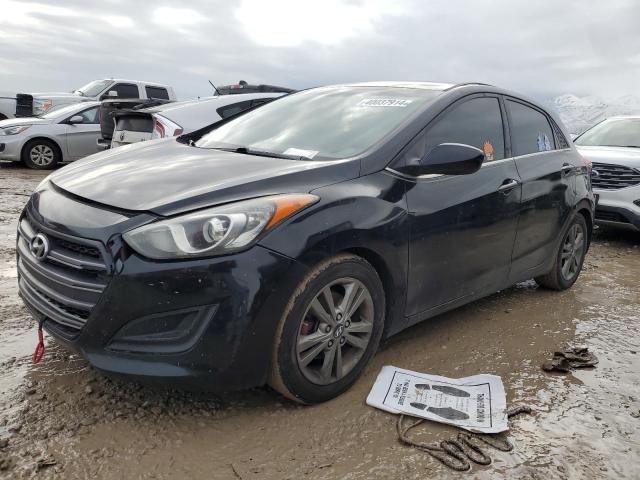 KMHD35LH7HU378517 - 2017 HYUNDAI ELANTRA GT BLACK photo 1