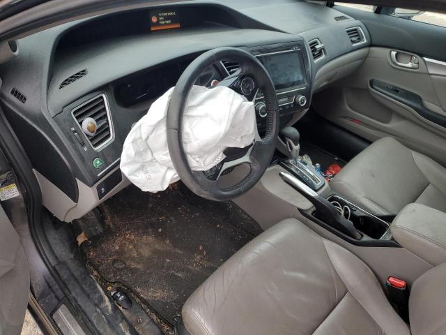 19XFB2F91EE053696 - 2014 HONDA CIVIC EXL გრაფიტი ფოტო 8