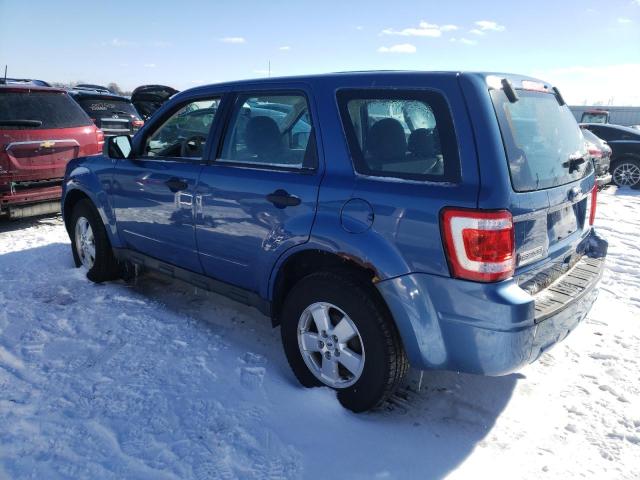 1FMCU0C7XAKA92469 - 2010 FORD ESCAPE XLS BLUE photo 2