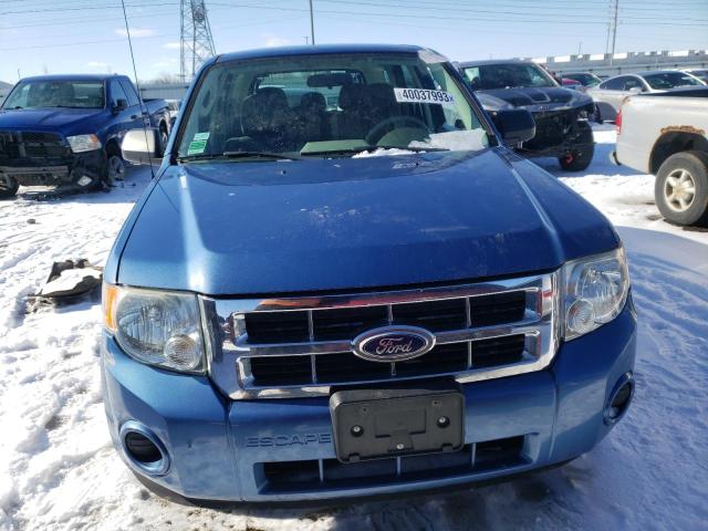 1FMCU0C7XAKA92469 - 2010 FORD ESCAPE XLS BLUE photo 5