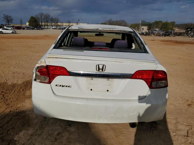 19XFA1F67BE022449 - 2011 HONDA CIVIC LX-S Սպիտակ լուսանկար 6