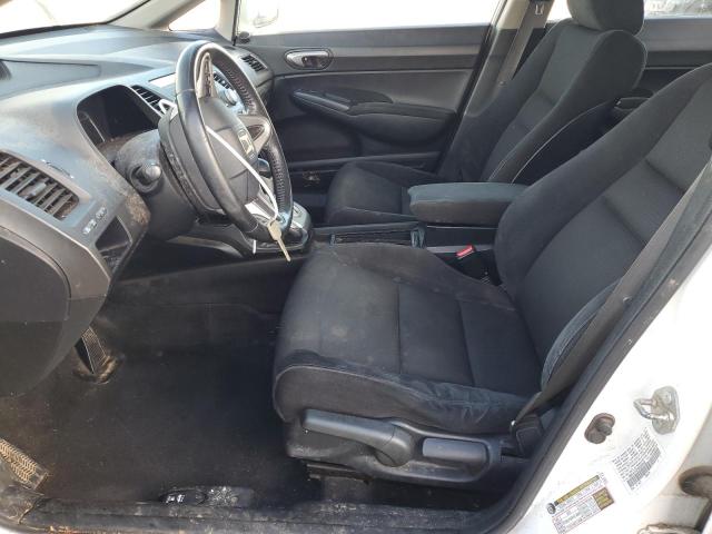 19XFA1F67BE022449 - 2011 HONDA CIVIC LX-S Սպիտակ լուսանկար 7