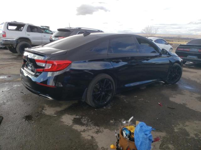 1HGCV2F34JA051915 - 2018 HONDA ACCORD SPORT BLACK photo 3