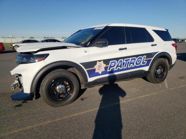 1FM5K8AW5LGB43986 - 2020 FORD EXPLORER POLICE INTERCEPTOR 白色 照片 1
