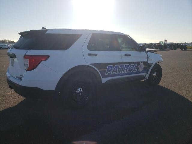 1FM5K8AW5LGB43986 - 2020 FORD EXPLORER POLICE INTERCEPTOR 白色 照片 3