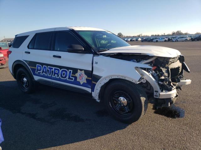 1FM5K8AW5LGB43986 - 2020 FORD EXPLORER POLICE INTERCEPTOR 白色 照片 4