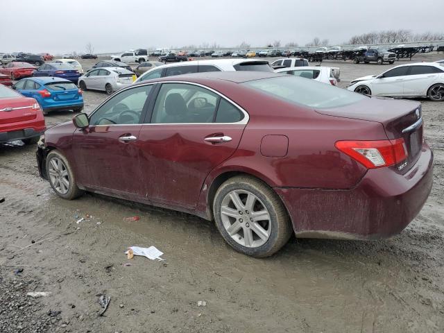 JTHBJ46G872151456 - 2007 LEXUS ES 350 BURGUNDY photo 2