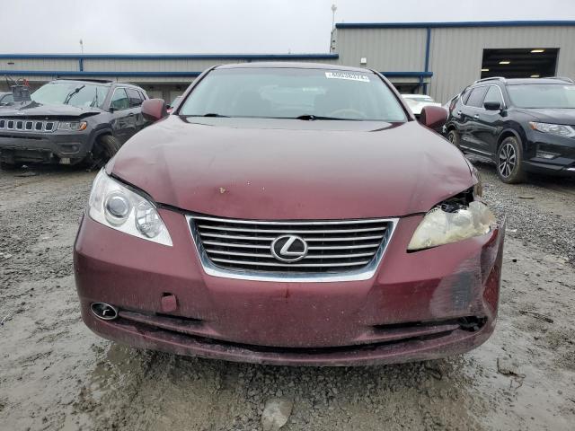 JTHBJ46G872151456 - 2007 LEXUS ES 350 BURGUNDY photo 5