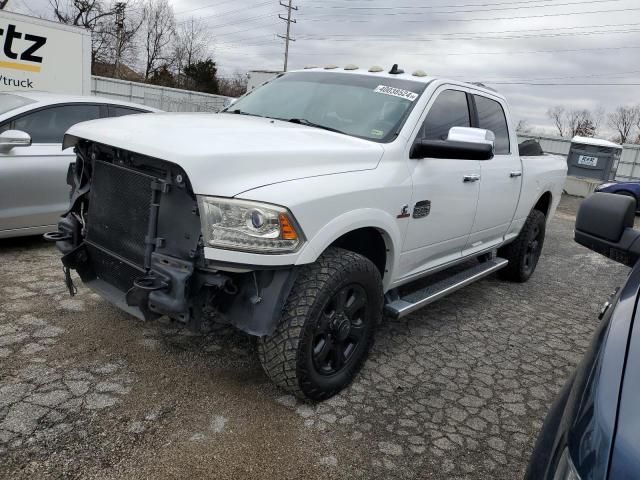 3C6UR5GL4DG545034 - 2013 RAM 2500 LONGHORN WHITE photo 1