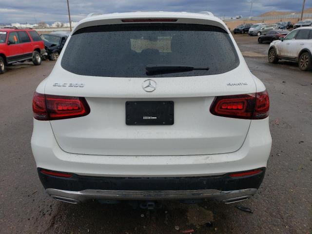 WDC0G8EB7LF700453 - 2020 MERCEDES-BENZ GLC 300 4MATIC WHITE photo 6