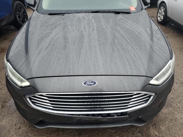 3FA6P0CD8KR265164 - 2019 FORD FUSION SEL GRAY photo 11