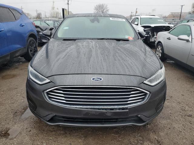 3FA6P0CD8KR265164 - 2019 FORD FUSION SEL GRAY photo 5