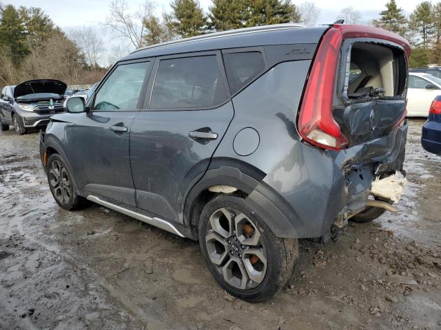 KNDJ23AU4L7056942 - 2020 KIA SOUL LX GRAY photo 2