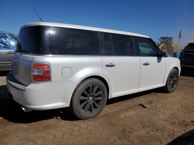 2FMHK6DT7ABB21575 - 2010 FORD FLEX LIMITED WHITE photo 3