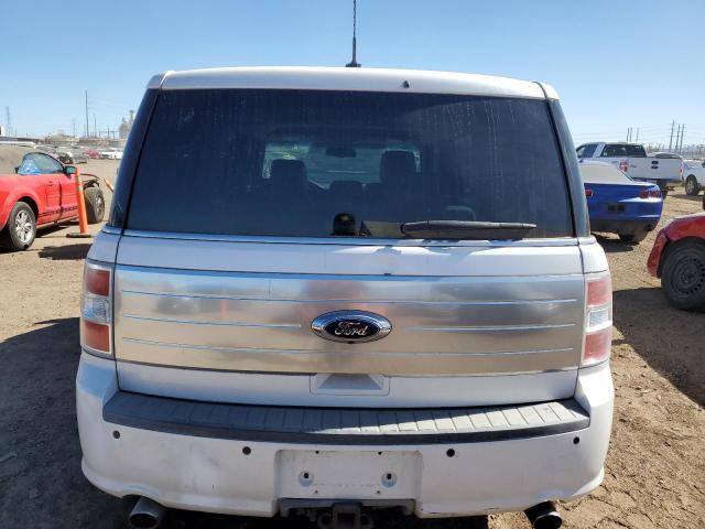 2FMHK6DT7ABB21575 - 2010 FORD FLEX LIMITED WHITE photo 6