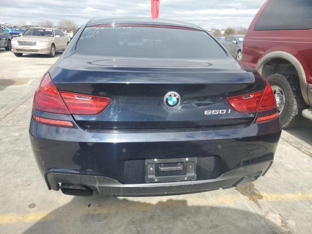 WBA6D4C51JD985932 - 2018 BMW 650 I GRAN COUPE BLUE photo 6