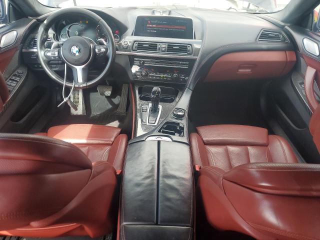 WBA6D4C51JD985932 - 2018 BMW 650 I GRAN COUPE BLUE photo 8