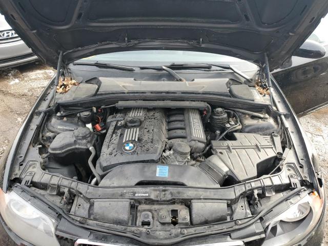 WBAUL73569VJ74922 - 2009 BMW 128 I BLACK photo 11