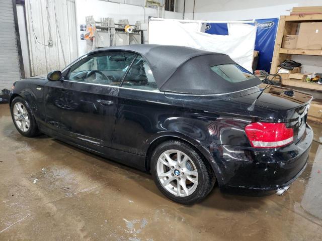 WBAUL73569VJ74922 - 2009 BMW 128 I BLACK photo 2