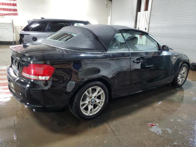 WBAUL73569VJ74922 - 2009 BMW 128 I BLACK photo 3