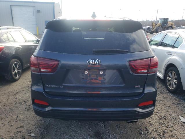 5XYPGDA38KG441866 - 2019 KIA SORENTO L GRAY photo 6