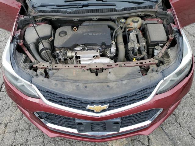 1G1BE5SM4G7312954 - 2016 CHEVROLET CRUZE LT BURGUNDY photo 11