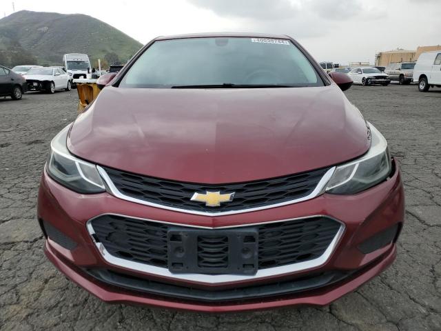 1G1BE5SM4G7312954 - 2016 CHEVROLET CRUZE LT BURGUNDY photo 5