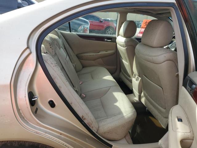 JTHBA30G345048751 - 2004 LEXUS ES 330 BEIGE photo 10