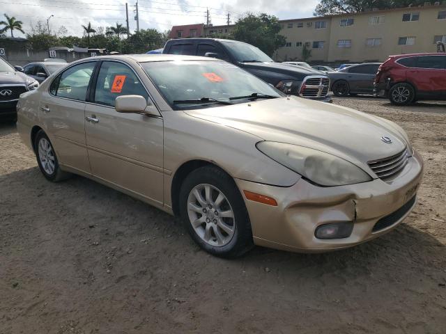 JTHBA30G345048751 - 2004 LEXUS ES 330 BEIGE photo 4