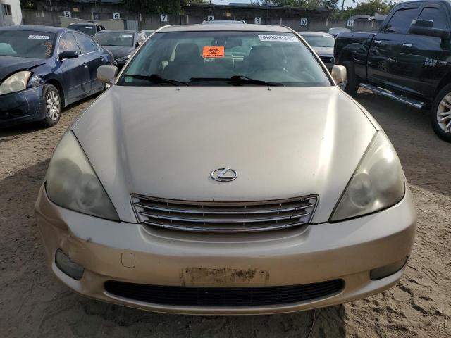 JTHBA30G345048751 - 2004 LEXUS ES 330 BEIGE photo 5