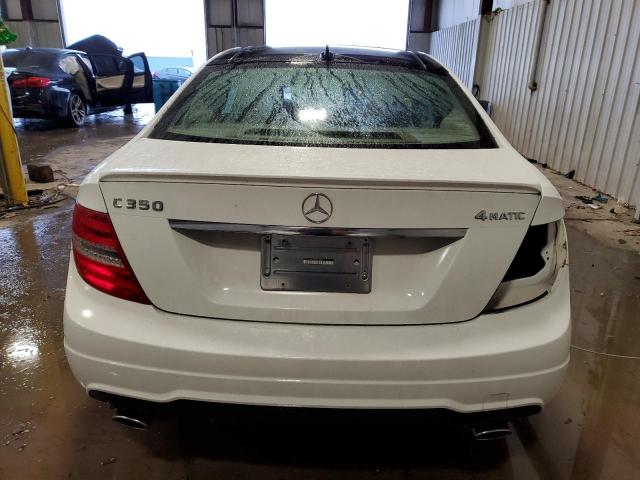 WDDGJ8JB3EG311064 - 2014 MERCEDES-BENZ C 350 4MATIC WHITE photo 6