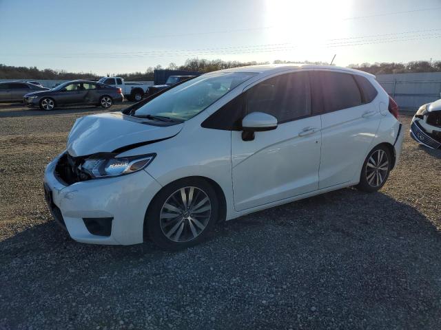 3HGGK5G80FM725283 - 2015 HONDA FIT EX WHITE photo 1