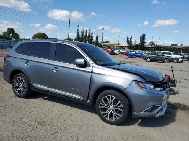 JA4AZ3A3XJJ003322 - 2018 MITSUBISHI OUTLANDER SE GRAY photo 4