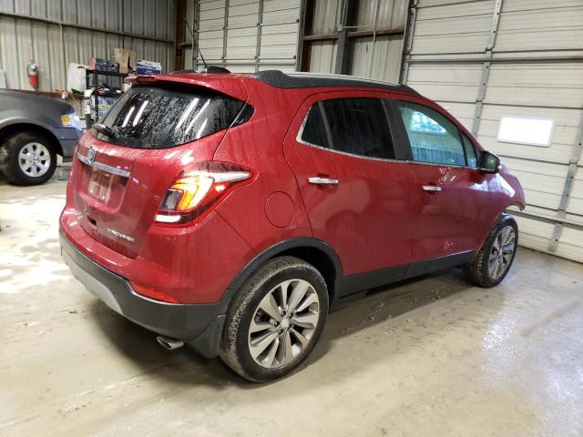 KL4CJASB2KB940168 - 2019 BUICK ENCORE PREFERRED MAROON photo 3