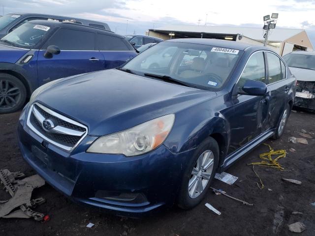 4S3BMBC64A3242184 - 2010 SUBARU LEGACY 2.5I PREMIUM BLUE photo 1