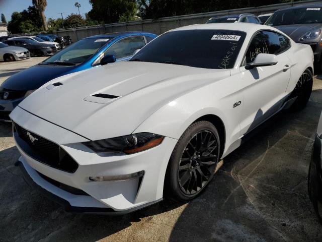 1FA6P8CFXL5183313 - 2020 FORD MUSTANG GT WHITE photo 1