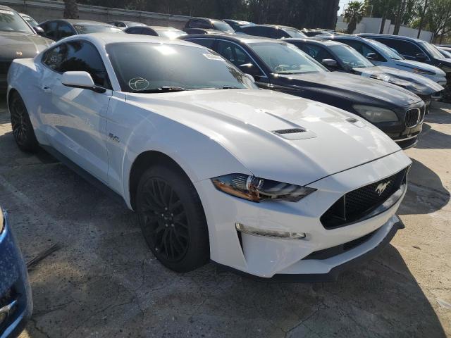 1FA6P8CFXL5183313 - 2020 FORD MUSTANG GT WHITE photo 4