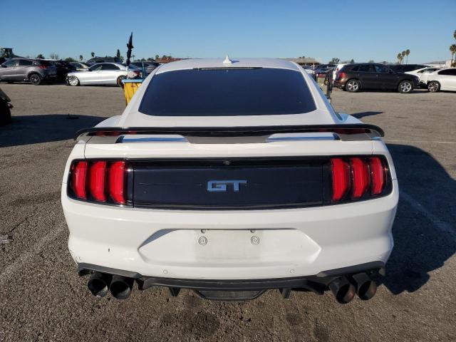 1FA6P8CFXL5183313 - 2020 FORD MUSTANG GT WHITE photo 6