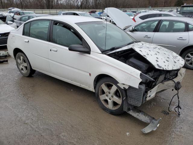 1G8AL55F77Z181605 - 2007 SATURN ION LEVEL 3 WHITE photo 4