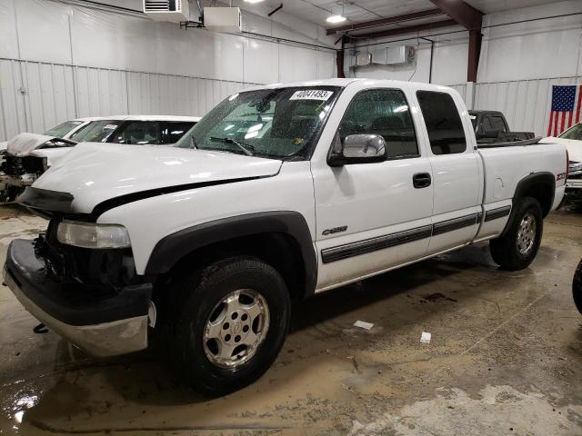 2GCEK19T421117364 - 2002 CHEVROLET SILVERADO2 K1500 WHITE photo 1