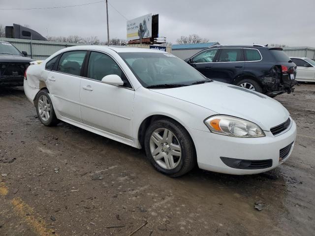 2G1WB5EK8A1266599 - 2010 CHEVROLET IMPALA LT WHITE photo 4