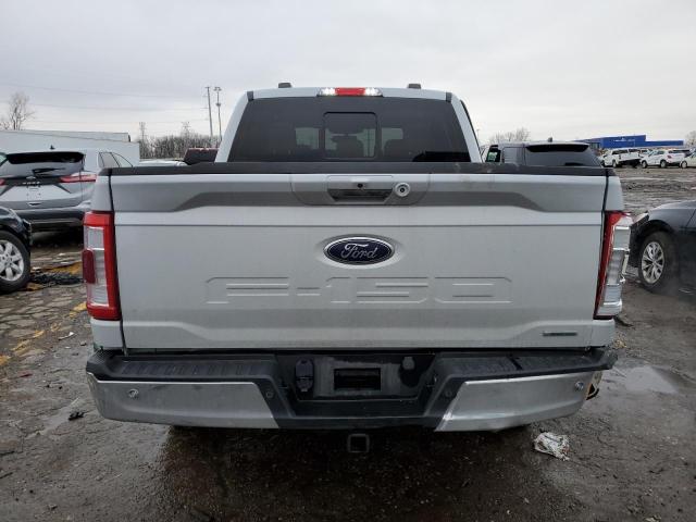 1FTEW1EP4NKD00197 - 2022 FORD F150 SUPERCREW GRAY photo 6