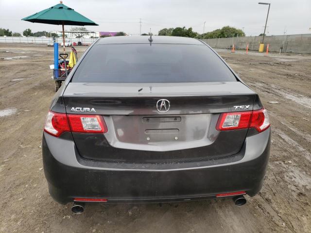 JH4CU2F62AC018460 - 2010 ACURA TSX GRAY photo 6