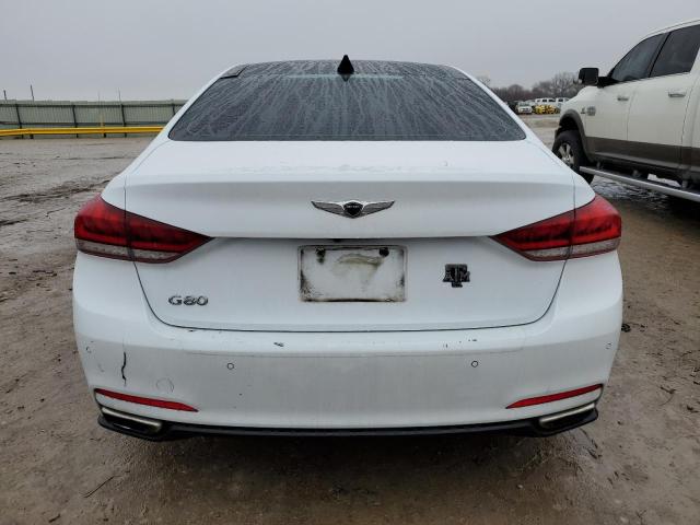 KMHGN4JE5HU192940 - 2017 GENESIS G80 BASE WHITE photo 6