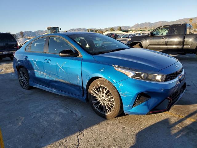 3KPF54AD4PE526976 - 2023 KIA FORTE GT LINE BLUE photo 4