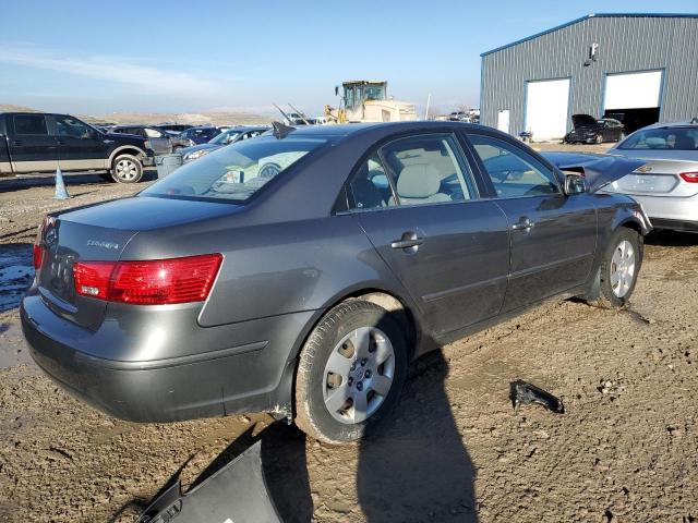 5NPET46C29H555599 - 2009 HYUNDAI SONATA GLS GRAY photo 3