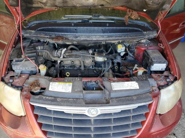 2A4GP54L96R884685 - 2006 CHRYSLER TOWN & COU TOURING 勃艮第红 照片 12