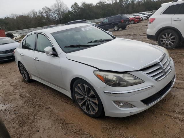 KMHGC4DH3DU243499 - 2013 HYUNDAI GENESIS 5.0L WHITE photo 4