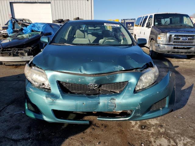 JTDBL40E19J042056 - 2009 TOYOTA COROLLA BASE TEAL photo 5