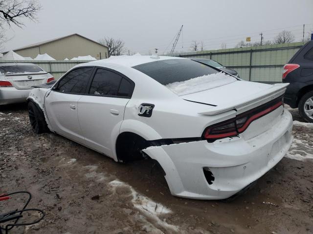 2C3CDXL92NH102718 - 2022 DODGE CHARGER SRT HELLCAT WHITE photo 2